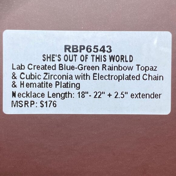 3pc Set Purple Star Rainbow Topaz RBP6543 She's Out of This World Luxe Layers - Picture 4 of 4